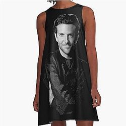 Bradley Cooper Actor Movie Star A-Line Dress