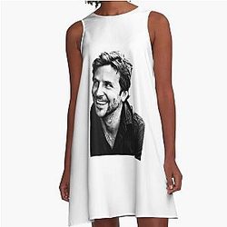 Alan Cooper Ed Helms Awesome Comedy A-Line Dress Retro Logo