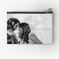 DIGITAL ART Lady Gaga and Bradley Cooper Zipper Pouch