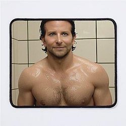 Bradley Cooper shirtless Mouse Pad