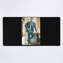 Amazing Comedy Desk Mat with Cute Gifts by Bradley Cooper and Doug Whats Fat