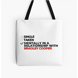 Mentally in a relationship with Bradley Cooper Tote Bag