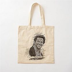 Bradley Cooper Abstract Art Cotton Tote Bag