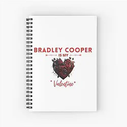 Bradley Cooper Is My Valentine Notebook