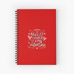 Bradley Cooper Is My Valentine Notebook