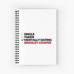 Mentally Dating Bradley Cooper Notebook
