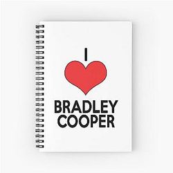 I Love Bradley Cooper Notebook