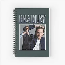 Bradley Cooper Spiral Notebook