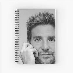 Bradley Cooper Spiral Notebook