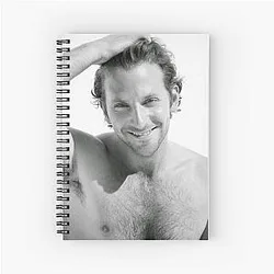 Bradley Cooper Spiral Notebook