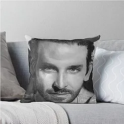 Bradley Cooper Throw Pillow
