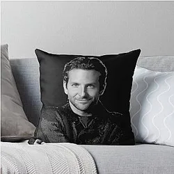 Bradley Cooper Actor Movie Star Throw Pillow