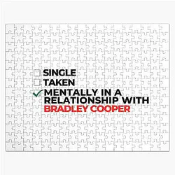 Mentally In a Relationship With Bradley Cooper Jigsaw Puzzle
