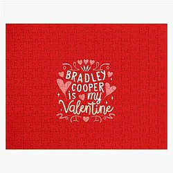 Bradley Cooper Is My Valentine Jigsaw Puzzle