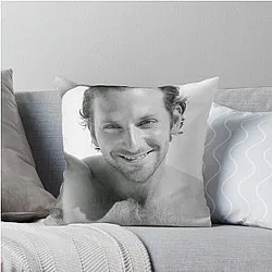 Bradley Cooper Throw Pillow