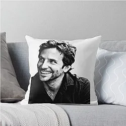 Awesome Comedy Logo Retro Throw Pillow