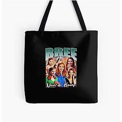 The Beauty Bree Van De Kamp Vintage 90s Bootleg Style All Over Print Tote Bag