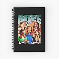 The Beauty Bree Van De Kamp Vintage 90s Bootleg Style Spiral Notebook