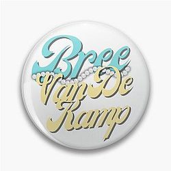 Bree Van Kamp Pearl Typography Desperate Housewives Pin