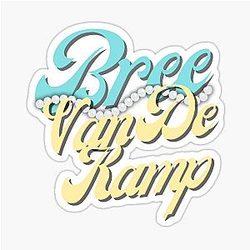 Bree Van De Kamp Typography Desperate Housewives Sticker