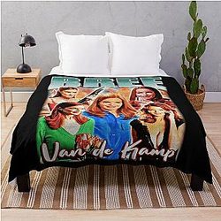 The Beauty Bree Van De Kamp Vintage 90s Bootleg Style Throw Blanket