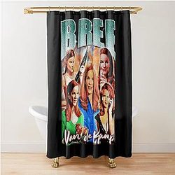 The Beauty Bree Van De Kamp 90s Bootleg Style Shower Curtain