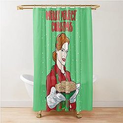 Merry Christmas Bree Van Kamp Desperate Housewives Shower Curtain