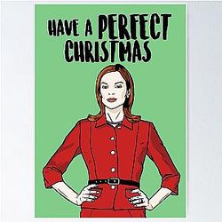 Have a Perfect Christmas Bree Van Kamp Poster
