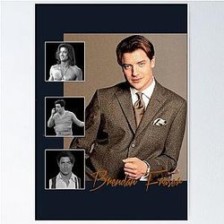 Brendan Fraser adventurer Poster