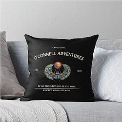 Brendan Fraser OConnell Throw Pillow