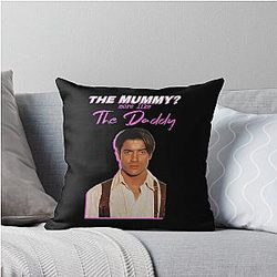 Brendan Fraser The Mummy Like Throw Pillow