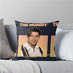 Brendan Fraser The Mummy Throw Pillow