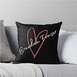 Brendan Fraser Throw Pillow