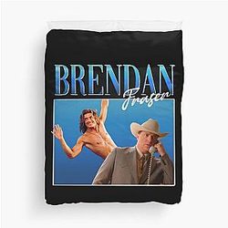 Brendan Fraser Retro The Mummy Duvet Cover