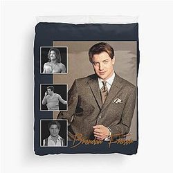 Brendan Fraser, adventurer and dreamboat Duvet Cover