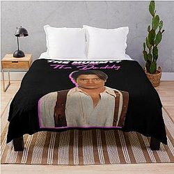 Brendan Fraser The Mummy Throw Blanket