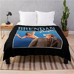 Brendan Fraser Retro Gift The Mummy Throw Blanket