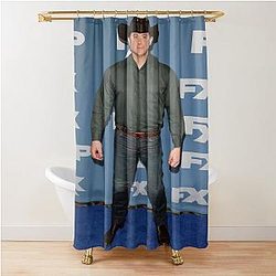 Cowboy Brendan Fraser Shower Curtain