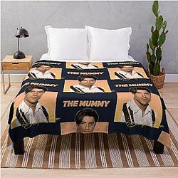 Brendan Fraser - The Mummy Throw Blanket