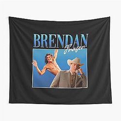 Brendan Fraser Retro Mummy Tapestry