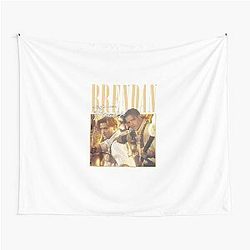 Brendan Fraser Retro Fan Art - Adventure Hero Rick OConnell Design Tapestry
