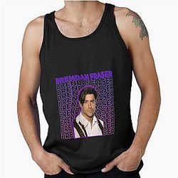 Brendan Fraser Fan Art Gift Tank Top