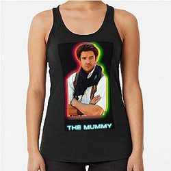 Brendan Fraser Mummy Racerback Tank Top