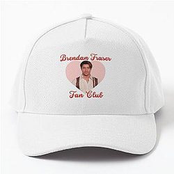 Brendan Fraser Fan Club Wholesome Icon Appreciation Design Baseball Cap