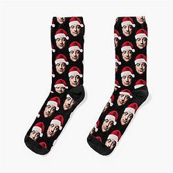 Santa Brendan Fraser Socks
