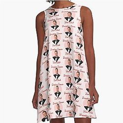 Brendan Fraser Fan Club Wholesome Icon Appreciation A-Line Dress