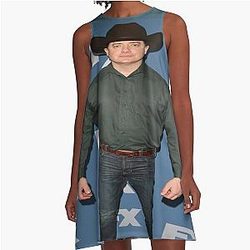 Cowboy A-Line Dress