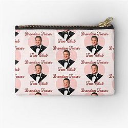 Brendan Fraser Fan Club - Wholesome Icon Design Zipper Pouch