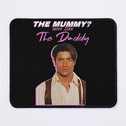 Brendan Fraser The Mummy Mouse Pad