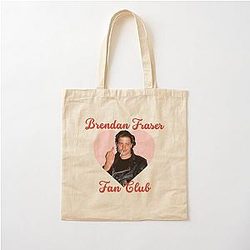 Brendan Fraser Fan Club- Wholesome Icon Appreciation Design Cotton Tote Bag